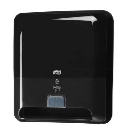 H1 Диспенсер для полотенец в рулонах Matic с сенсором Intuition чёрный Торк 551108