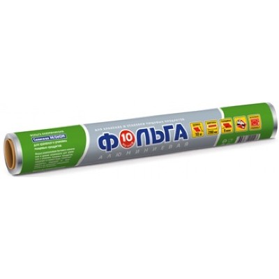Фольга 29смх10м(9) "Саянская фольга" стандарт  Россия  ФЛГ06500