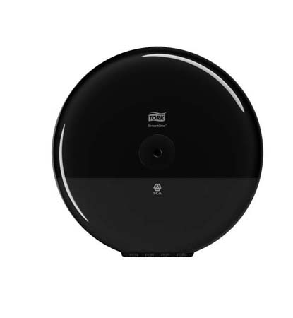 Т8 Диспенсер для туалетной бумаги в рулонах черный Торк SmartOne 680008