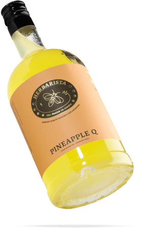 Ананас/Pineapple Q сироп  0,7л стекло Herbarista Россия