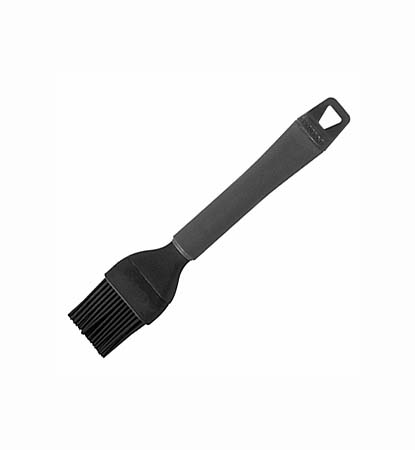 Кисточка кондитерская 20см силикон черный Paderno Италия