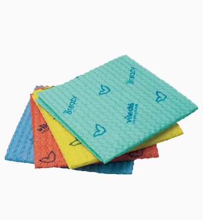 Салфетка для уборки Бризи 36*35см синий 161616 Виледа