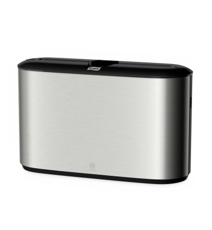 H2 Настольный диспенсер для листовых полотенец Multifold металлик Торк Xpress 460005