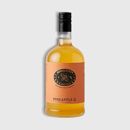 Ананас/Pineapple Q сироп  0,7л стекло Herbarista Россия