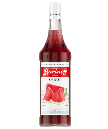 Арбуз сироп 1л стекло BARINOFF Россия