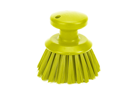 Круглая ручная щетка Schavon желтая 90 мм 13116