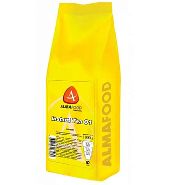 Чайный напиток 1 кг Алмафуд 01 Raspberry (малина) пакет 1кг. (в коробке 8шт.)