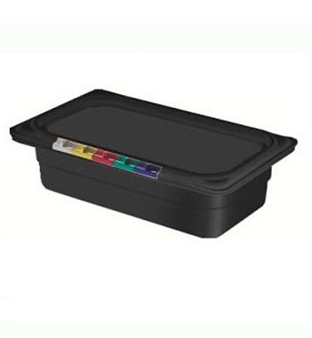 Гастроемкость 1/1 530х325х65мм черная Restola 422107313