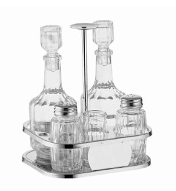 Набор для специй 5 предметов 14см, H 17см 