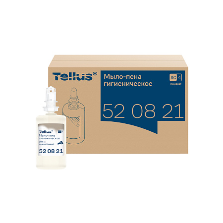 SC4 Мыло-пена гигиеническое 1л Комфорт Tellus 520821 (6шт=короб)
