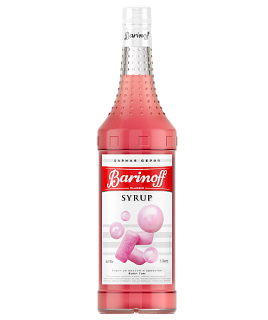 Бабл Гам 1л стекло BARINOFF Россия