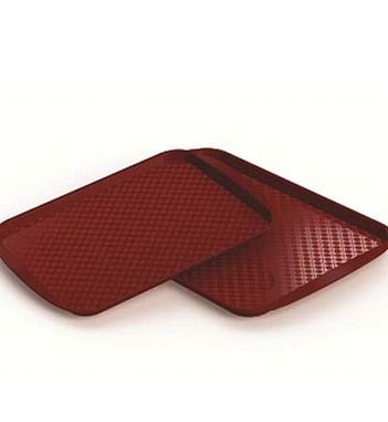 Поднос столовый 45*35см бордовый Restola Россия 422106621