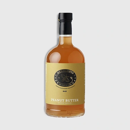 Арахисовое масло/Peanut Butter сироп 0,7л стекло Herbarista Россия