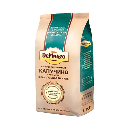 Напиток растворимый капучино ваниль De Marco 1кг