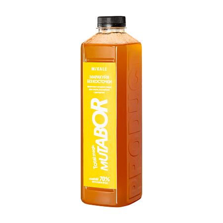 Маракуйя без косточки пюре 1 л MUTABOR
