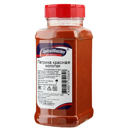 Паприка красная молотая, 400гр
