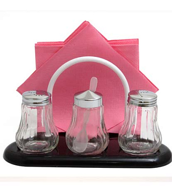 Набор для специй 3 предмета+салфетка Китай кт970