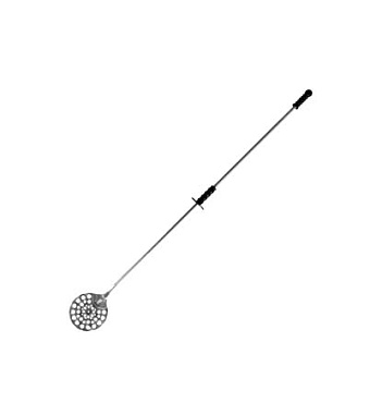 Лопата поворотная для пиццерии 175см перфорирован, пластик черный Zio Pepe Италия 4142653