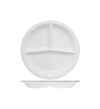 Менажница тройная 26,5см фарфор Kunst Werk Китай 3020676