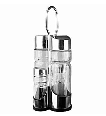 Набор для специй масло, уксус, соль, перец нержавеющая сталь, пластик Fenghua Китай 3172183