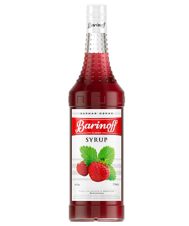 Земляника 1л стекло BARINOFF Россия