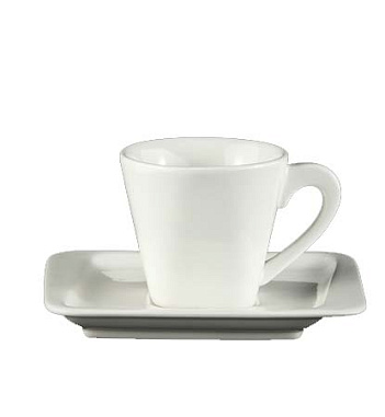 Кофейная пара квадратная 80мл, 11,5см 