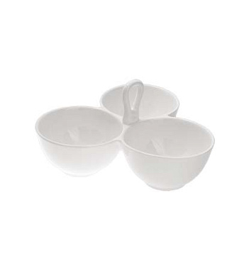 Менажница тройная фарфор Kunst Werk Китай 3020733