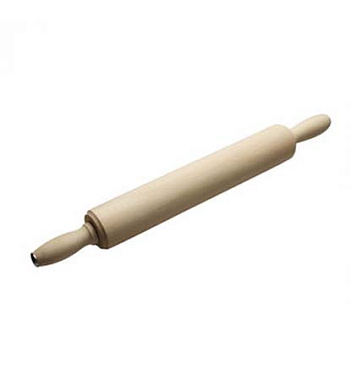 Скалка 50см липа, вращающиеся ручки 3856