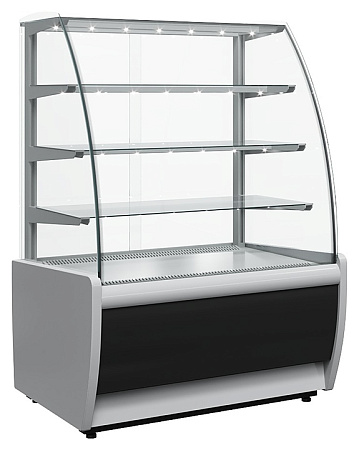 Витрина кондитерская K70 VM 1,3-1 LIGHT (ВХСв-1,3д Carboma) Полюс