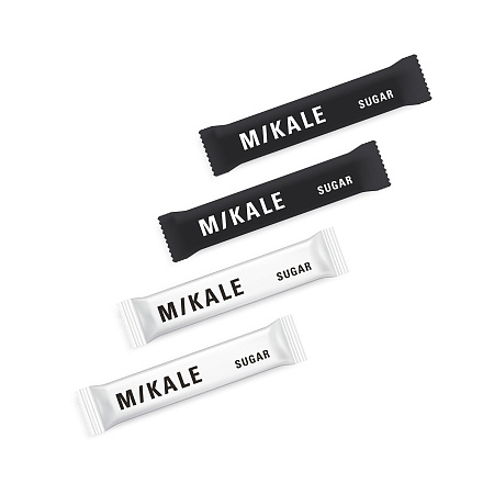 Сахар порционный Mikale БЕЛЫЙ 1 кг 