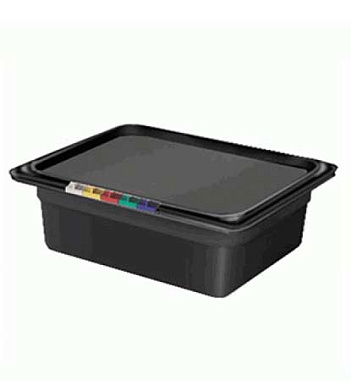 Гастроемкость 1/1 530х325х100мм черная Restola 422100113/4012422