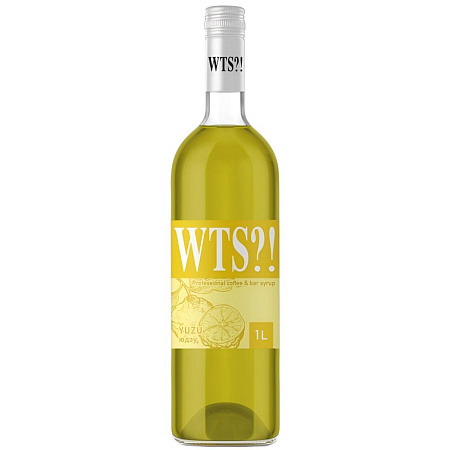 Юдзу сироп 1л стекло WTS Россия