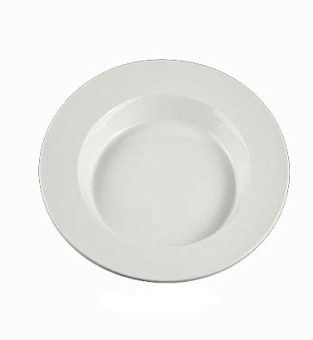 Тарелка глубокая с полями 300мл, 23см 