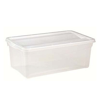 Ящик универсальный 5л, 330х190х120мм прозрачный Restola 4312492
