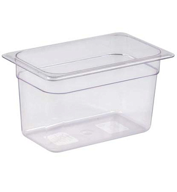 Гастроемкость 1/4 265х164х150 мм поликарбонат кт566