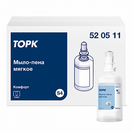 S4 Мыло-пена мягкое 1л Комфорт Тellus 520511