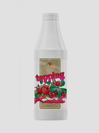 Клюква топпинг 1л Империя джемов Россия