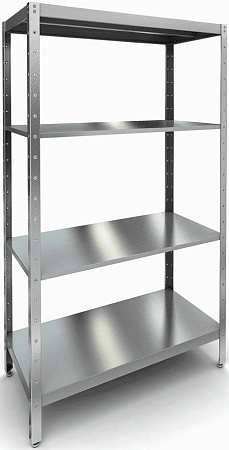 Стеллаж кухонный НСК-7/4 Ц 700х400х1800мм Hicold