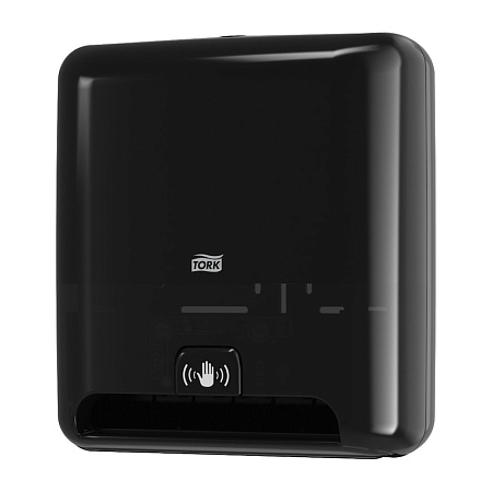 H1 Диспенсер для полотенец в рулонах Matic с сенсором Intuition чёрный Торк 551108