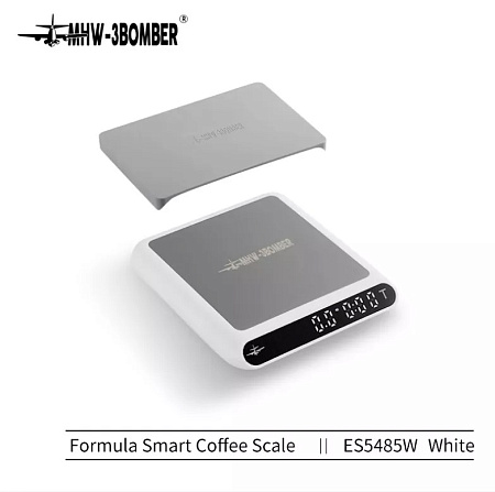 Весы с таймером MHW-3BOMBER Formula Smart белый
