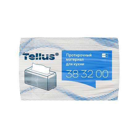 WM4 Tellus Протирочный материал для кухни 1-слойный (35х41) белый 383200