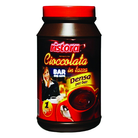 Напиток растворимый горячий шоколад Ristora 1кг Италия