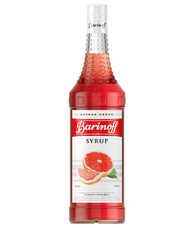 Розовый грейпфрут 1л стекло BARINOFF Россия