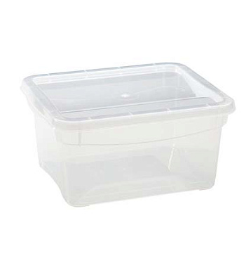 Ящик универсальный 2л, 190х157х90мм прозрачный Restola 4312491